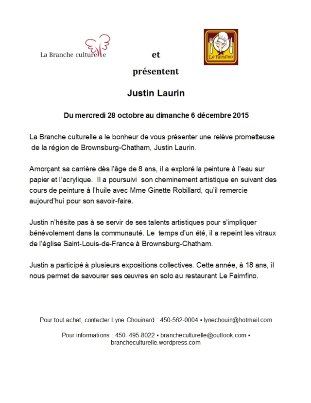 2015-10 exposition Justin Laurin